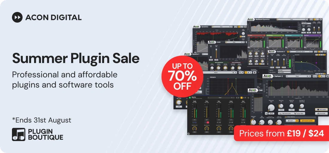 Acon Digital Summer Plugin Sale