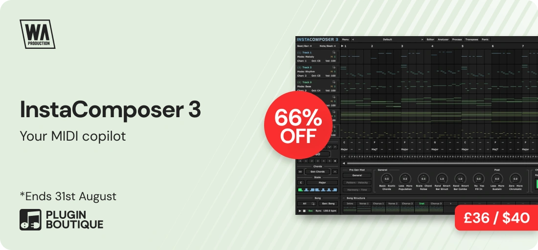 W. A. Production InstaComposer 3 Sale
