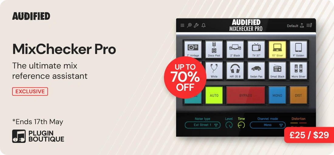 Audified MixChecker Pro Mastering Month Flash Sale (Exclusive)