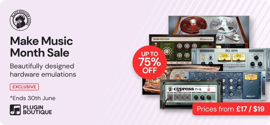 Black Rooster Audio Make Music Month Sale (Exclusive)