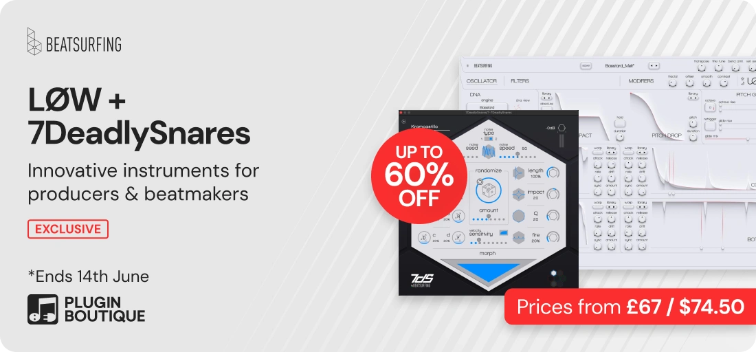 BEATSURFING LØW + 7 Deadly Snares Sale (Exclusive)