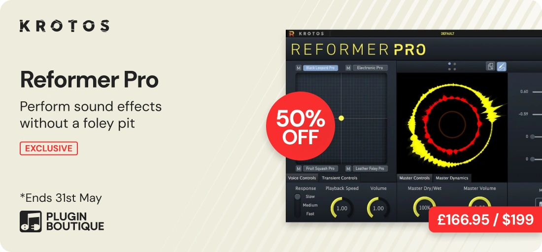 Krotos Reformer Pro Vocal Processing Sale (Exclusive)