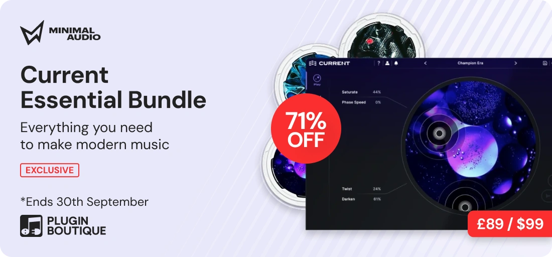 Minimal Audio Current Essential Synth Month Sale (Exclusive)