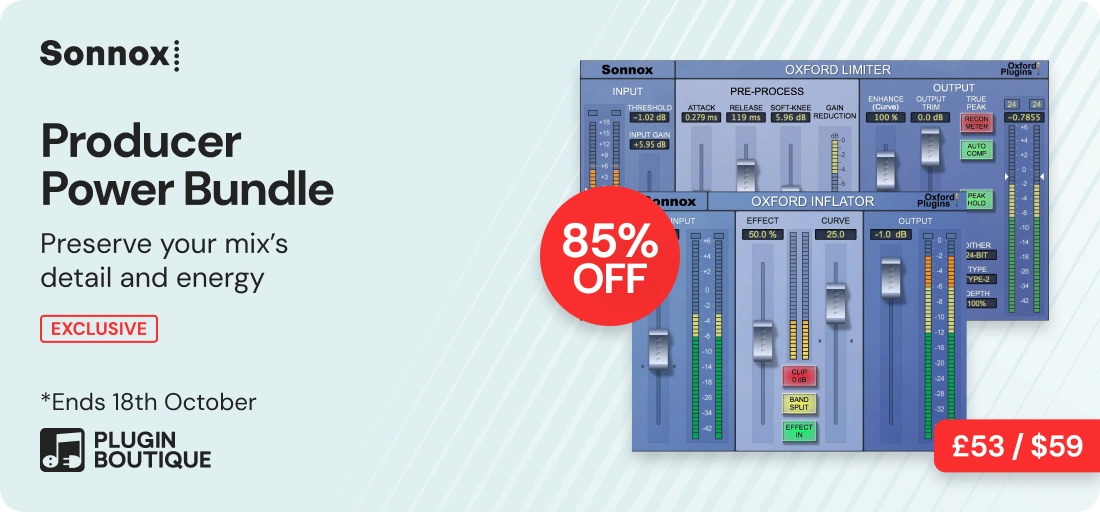 Sonnox Producer Power Bundle Sale (Exclusive)