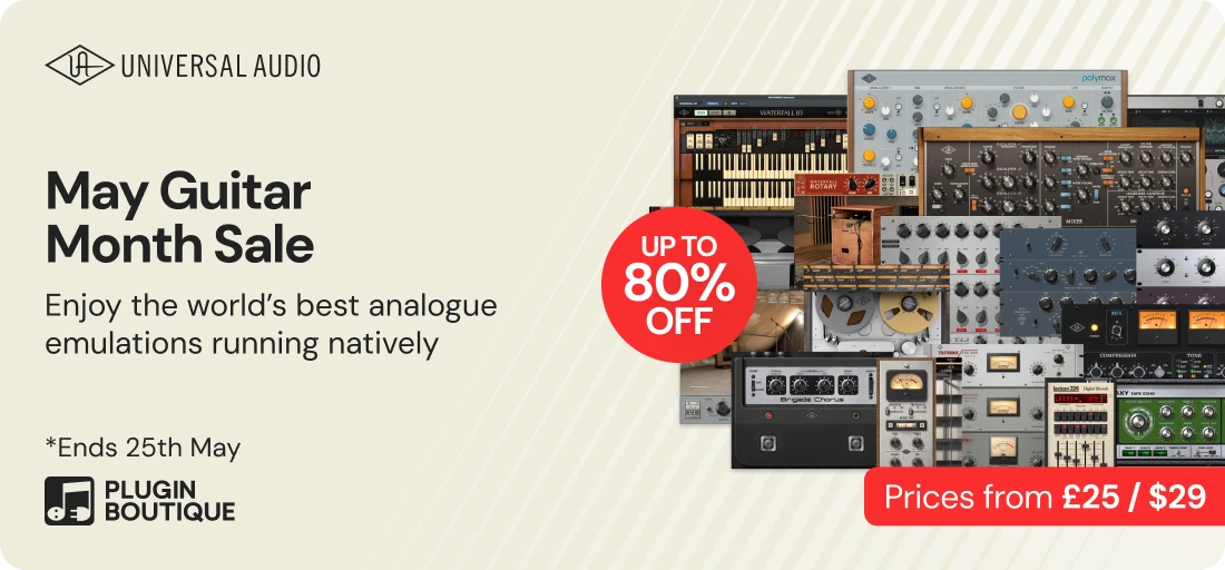 Universal Audio May Guitar Month Sale