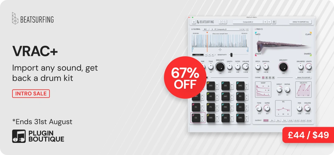BEATSURFING VRAC+ Intro Sale