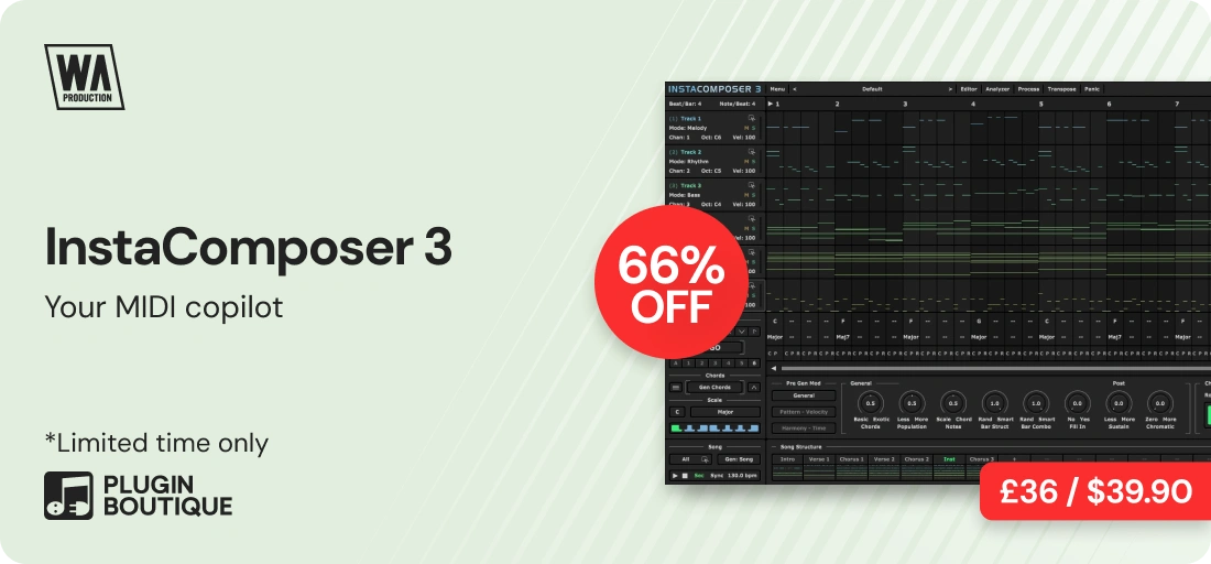 W. A. Production InstaComposer 3 Sale