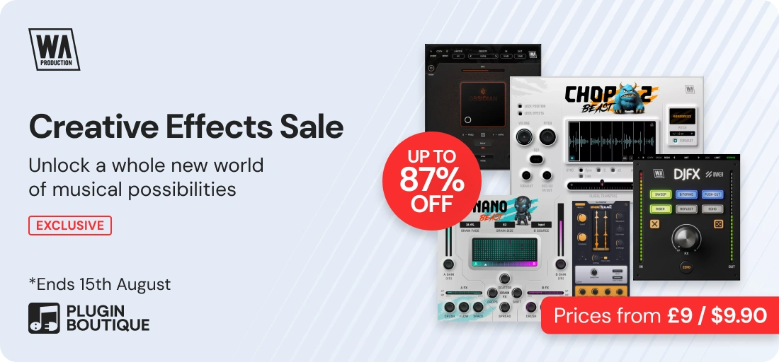 W.A. Production Creative Effects Sale (Exclusive)