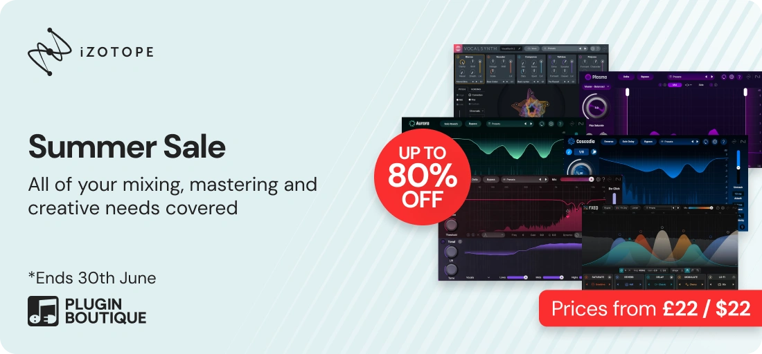 iZotope Summer Sale