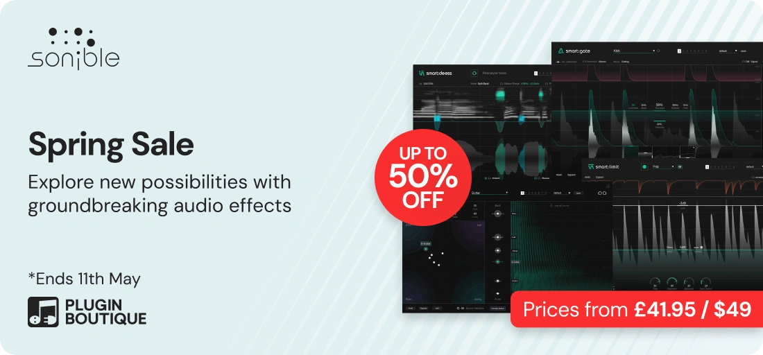 sonible Spring Sale