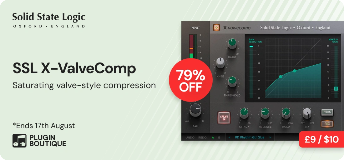 Solid State Logic SSL X-ValveComp $10 Sale