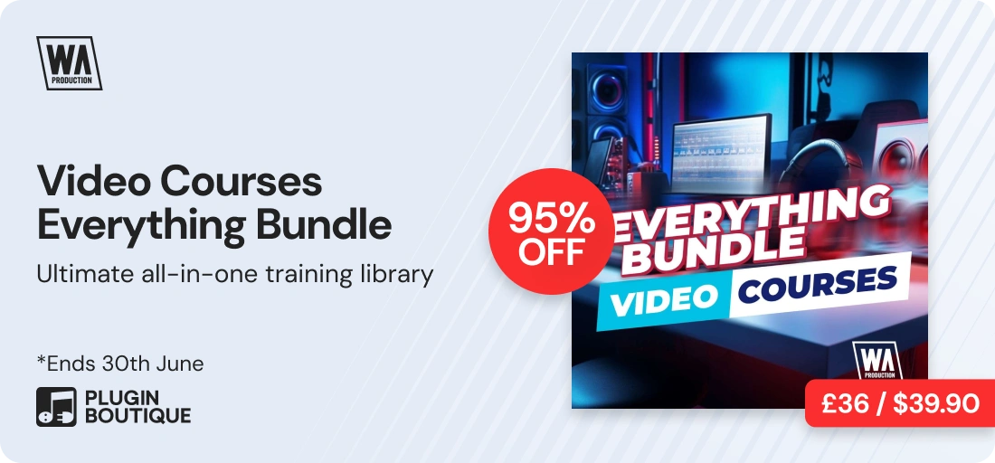 W.A. Production Video Courses Everything Bundle Sale