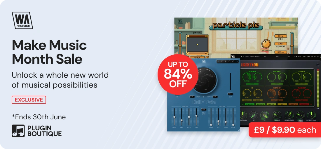 W.A. Production Make Music Month Sale (Exclusive)