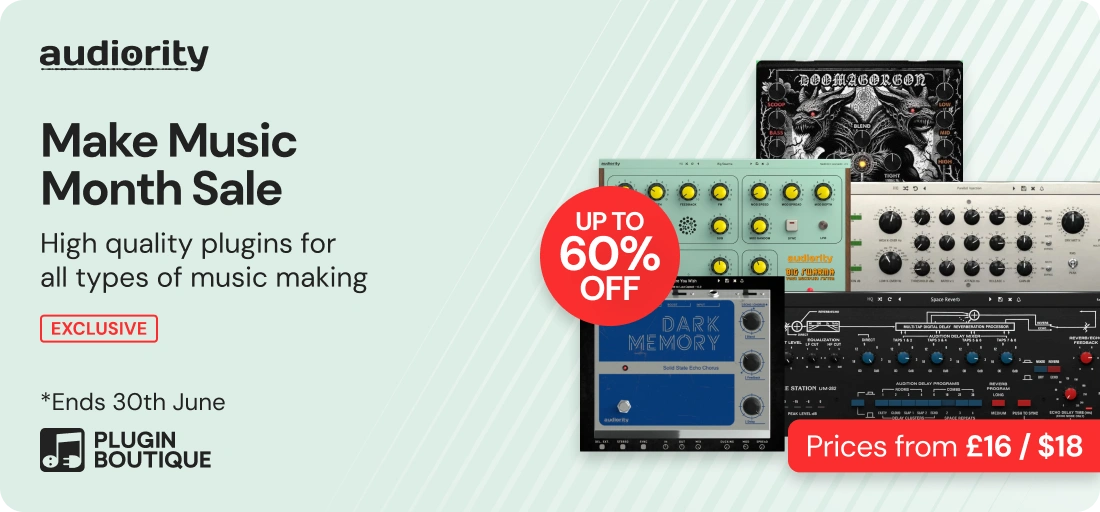 Audiority Make Music Month Sale (Exclusive)