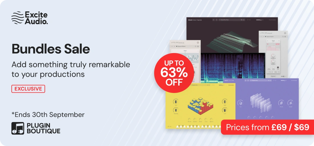 Excite Audio Bundles Sale