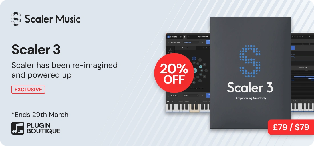 Scaler Music 'Music For Film' Sale (Exclusive) 