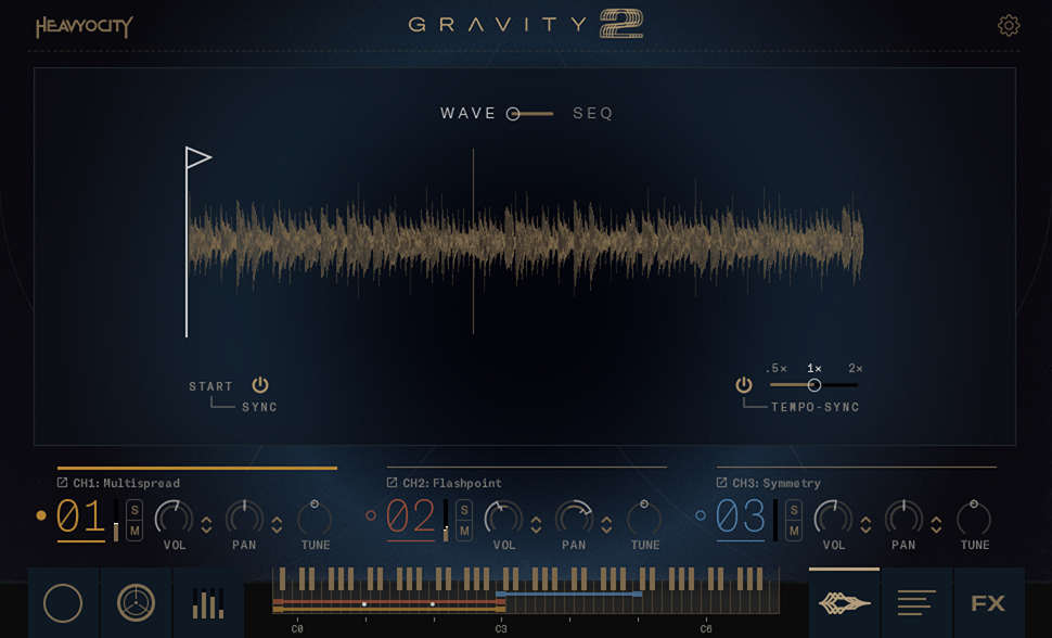 A Kontakt library of hybrid cinematic tools for rhythmic pedals, textures, stings, impacts and transitions.