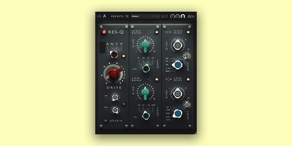 Musical shelving and surgical mids with four saturation modes and reduced CPU usage.