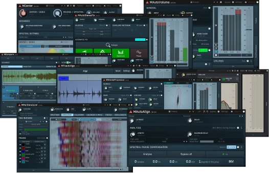 A suite of tools for alignment, stereo control, level automation, analysis and reference matching.