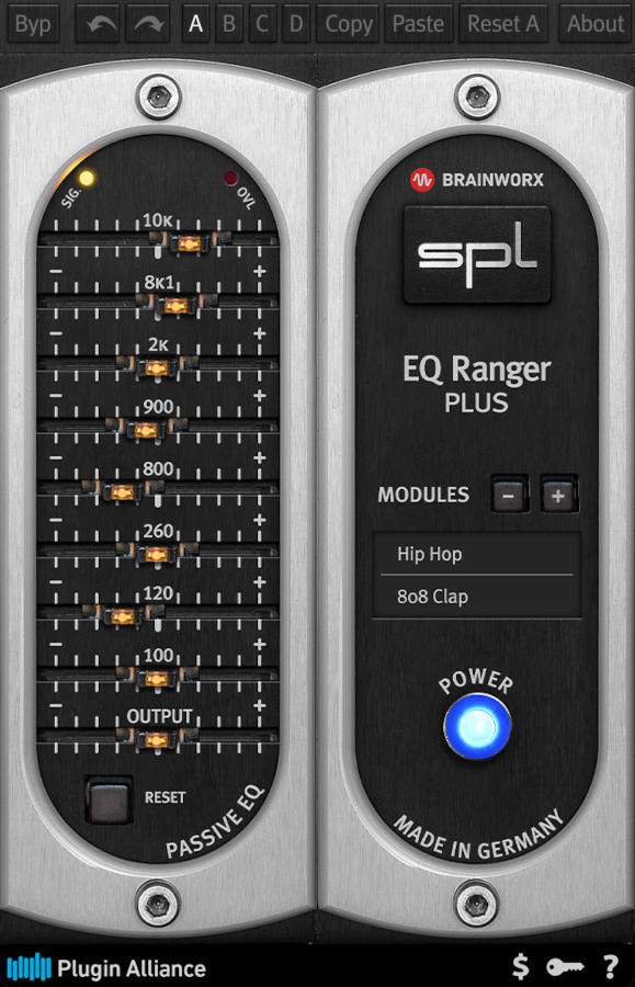 181 curated passive EQ modules with source-optimized presets for rapid, musical frequency shaping.