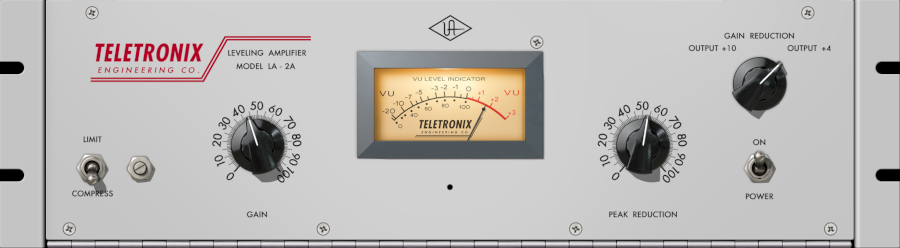 Accurate emulation of the classic LA‑2A optical tube compressor for smooth, vintage-style dynamics on vocals and instruments.