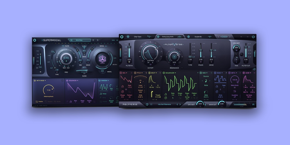 Two advanced filter plugins offering morphing modal filters, extensive modulation, and flexible routing for creative tonal shaping.