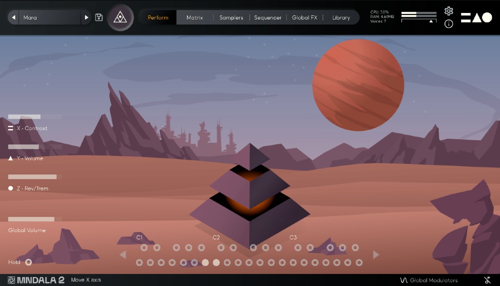 Cinematic multisampled library of medieval, Nordic and pan-Asian instruments sculpted by the MNDALA 2 engine.