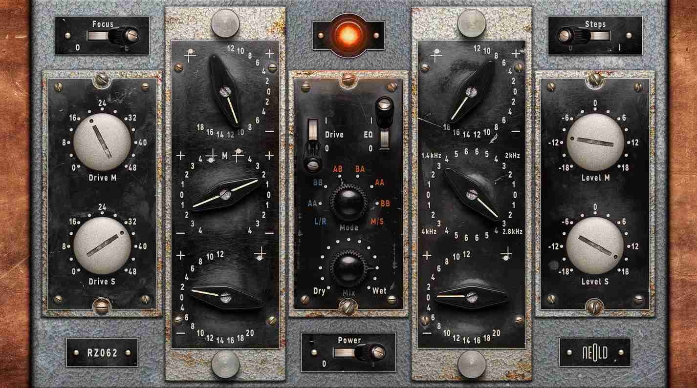 Faithful tube EQ recreation with Pivot/Presence modules, harmonic Focus, Drive and parallel Mix controls.