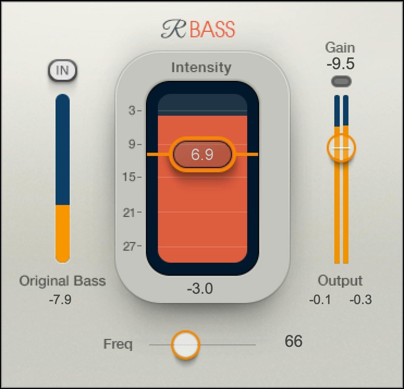 Adds perceived low-end harmonic enhancement to tracks and mixes while preserving clarity and providing clip protection.