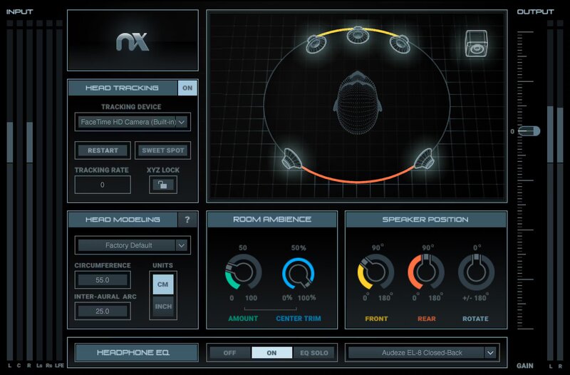Waves Nx – Virtual Mix Room over Headphones plugin interface on sale at Plugin Boutique, 64% off until Mar 11