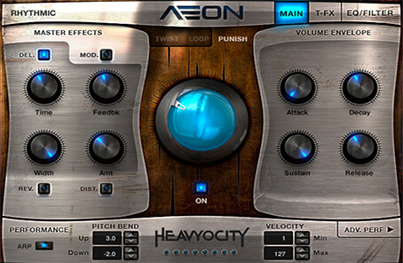 Tempo‑synced melodic loops and a Loop Mutator for recomposing and sequencing electro-organic textures.