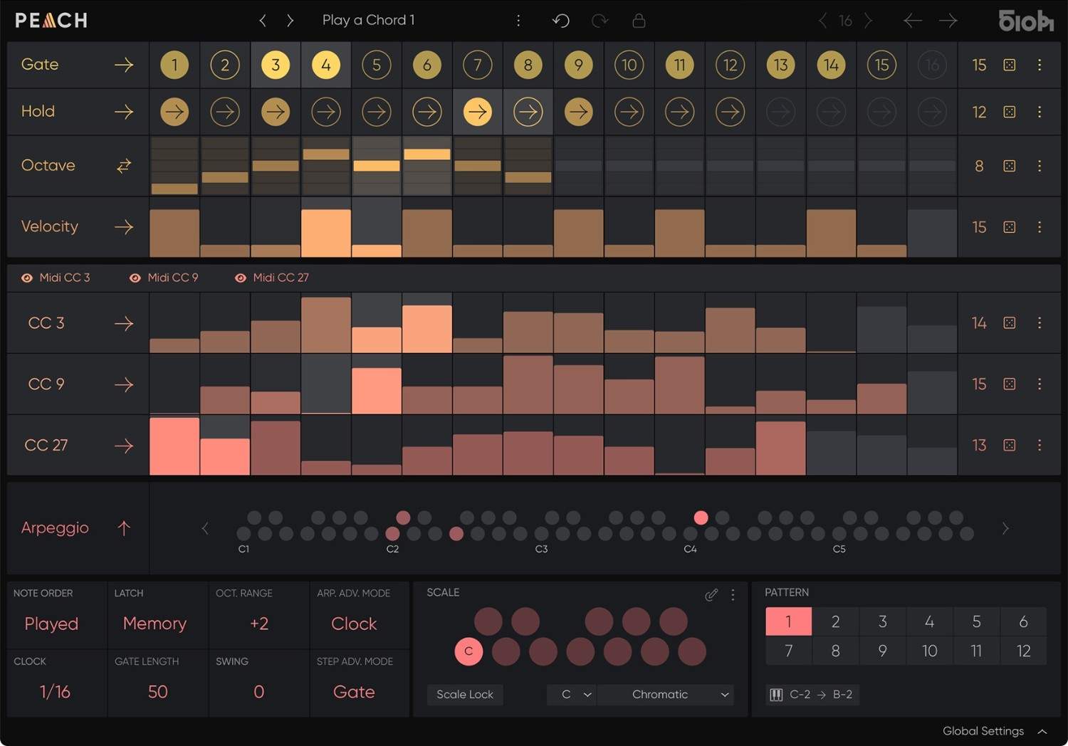 510k PEACH plugin interface on sale at Plugin Boutique, 20% off until Jul 31
