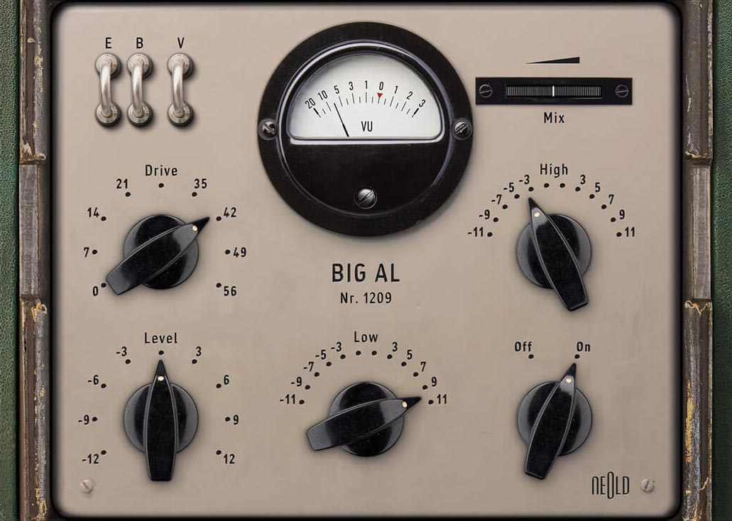 Dual-stage tube saturator with vintage-inspired circuitry, tone-shaping filters, and jumper-based circuit mods.