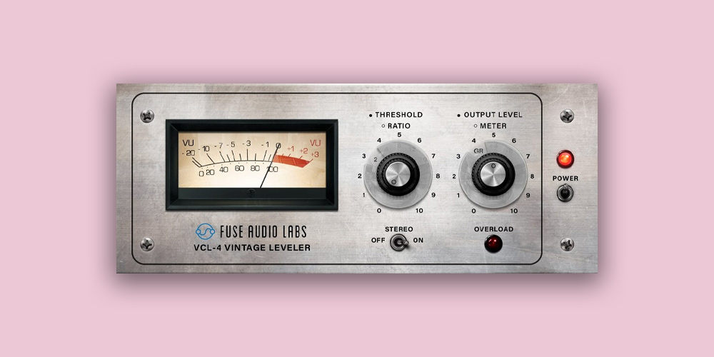 Smooth opto-style leveling that tames transients and adds punch and sheen to drums and vocals.