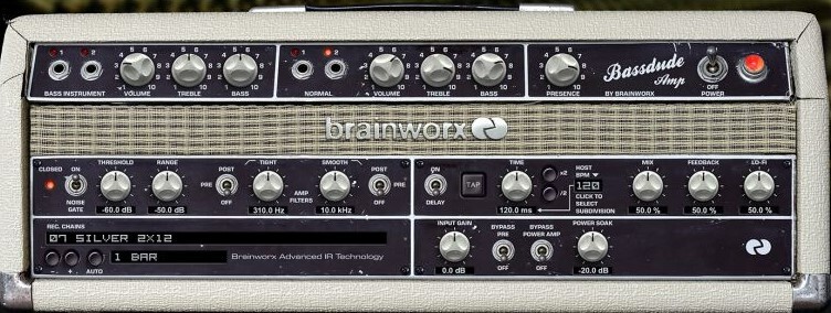 Accurate emulation of a 1960s Fender Blonde Bassman with 35 studio-recorded IRs and built-in power amp simulation.