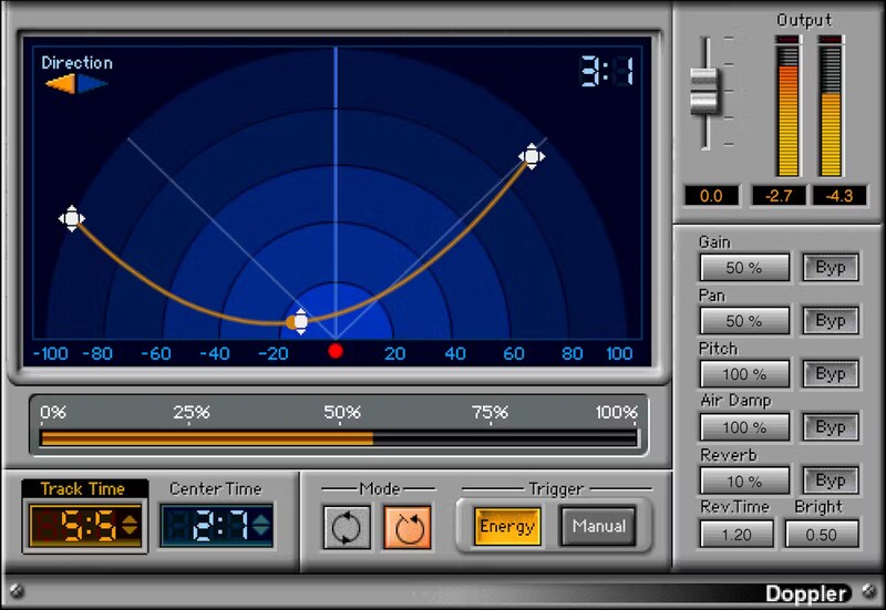 Waves Doppler plugin interface on sale at Plugin Boutique, 62% off until Aug 16