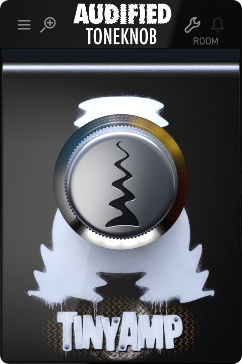 Single‑knob, four‑channel guitar amp with tone‑sweep, room ambience, tuner and cab IR support.