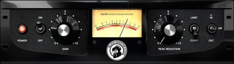 Authentic 70s leveling amp emulation for vocal smoothing, percussion ambience, and mix glue.