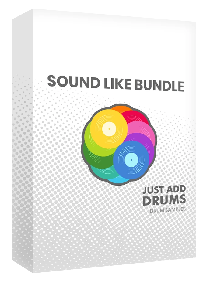 Just Add Drums Sound Like Bundle - WAV & One-Shots plugin interface on sale at Plugin Boutique, 50% off until Jun 30