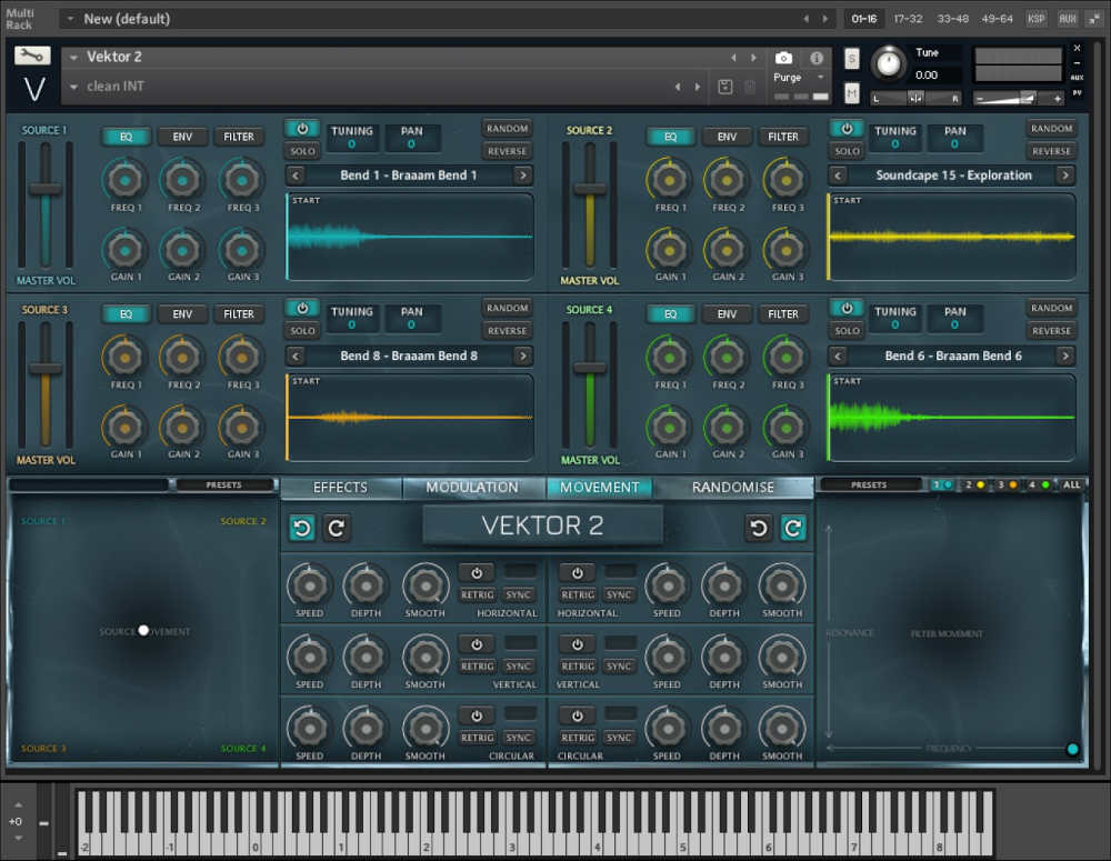 A Kontakt library for cinematic pads, drones, braaams and evolving hybrid textures.