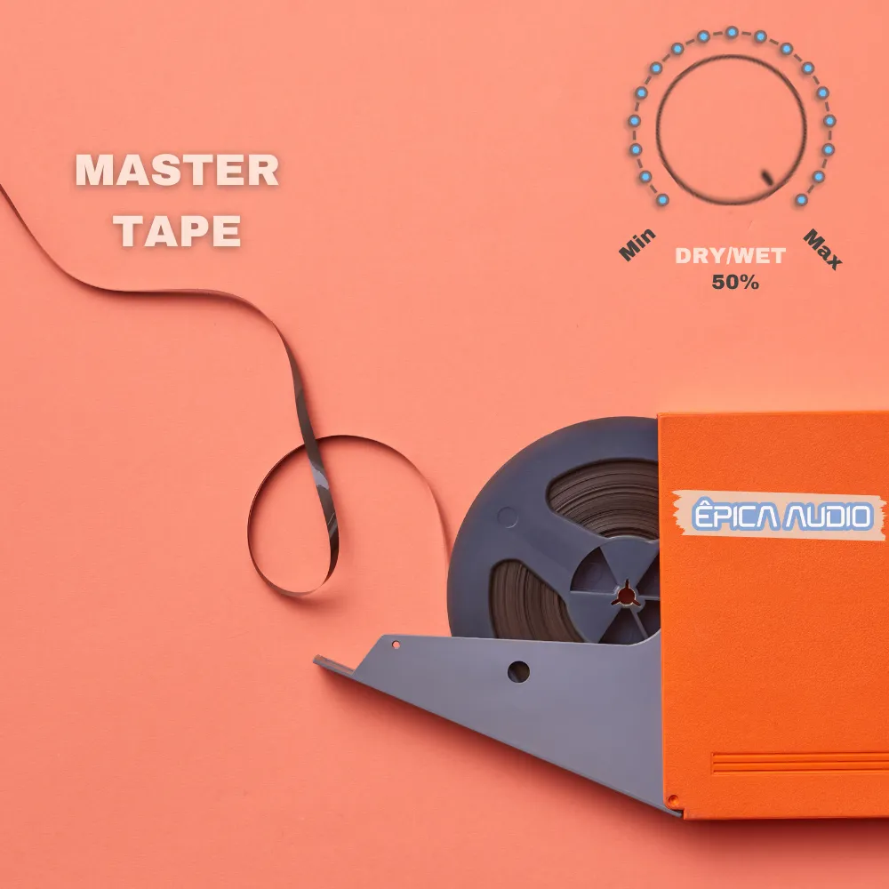 Épica Audio Master Tape plugin interface on sale at Plugin Boutique, 40% off until Oct 18