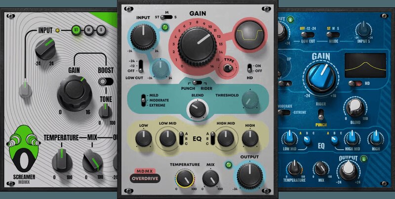 Waves MDMX Distortion Modules plugin interface on sale at Plugin Boutique, 64% off until Jun 02