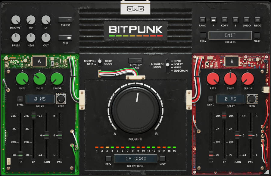 United BITPUNK plugin interface on sale at Plugin Boutique, 82% off until Jun 30