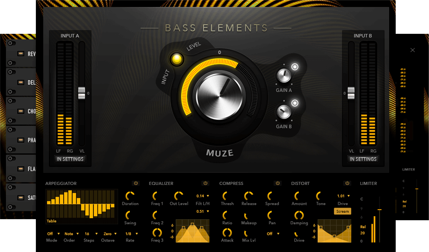 Kontakt bass library with 1,440 multisamples, two-layer presets and extensive analog/digital bass tones.