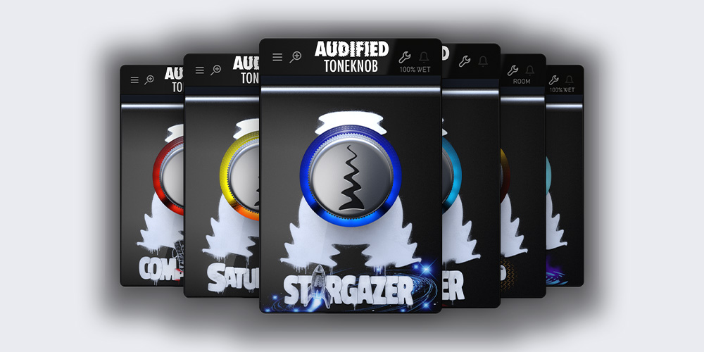 Six one-knob plugins offering saturation, compression, reverb, modulation, amp tone and de-essing for fast, ear-driven mixing.