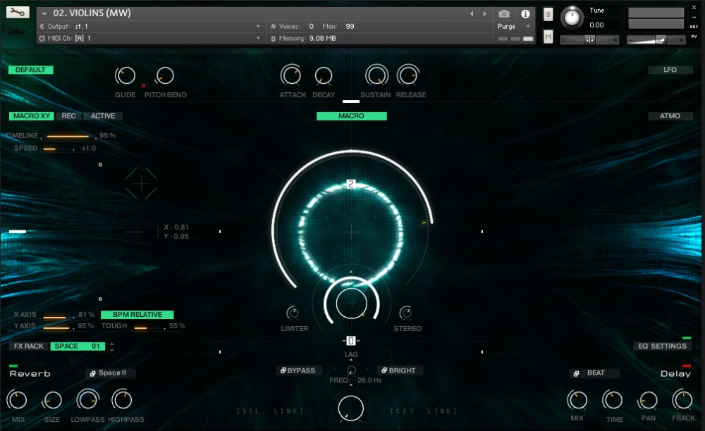 Kontakt library of atmospheric guitars, synths, orchestral sounds and drums for cinematic ambient and post-rock scoring.