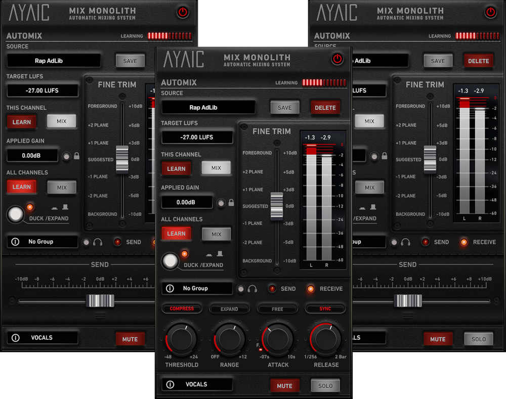 AYAIC Mix Monolith plugin interface on sale at Plugin Boutique, 72% off until Jun 16