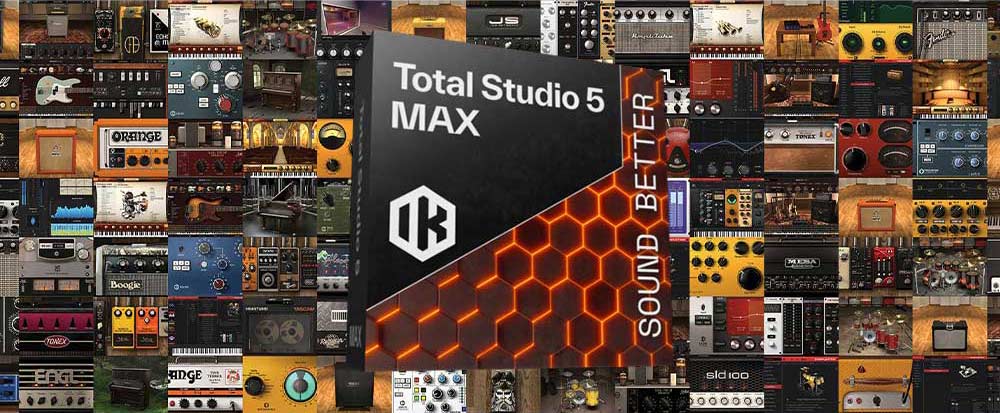 A complete, studio-oriented collection of instruments, amp modelling, effects and mastering tools for end-to-end music production.