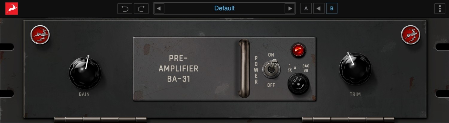 Antelope Audio BA-31 plugin interface on sale at Plugin Boutique, 89% off until Jun 14