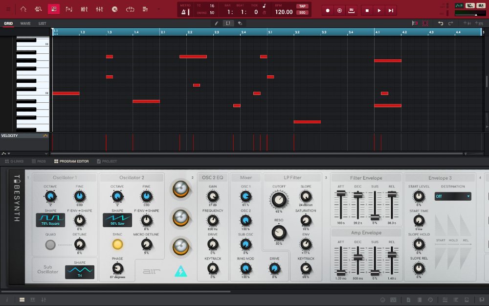 AKAI MPC 2 plugin interface on sale at Plugin Boutique, 73% off until Nov 01